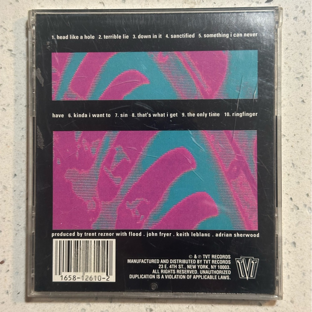 Nine Inch Nails Pretty Hate Machine CD - Picture 15 of 16